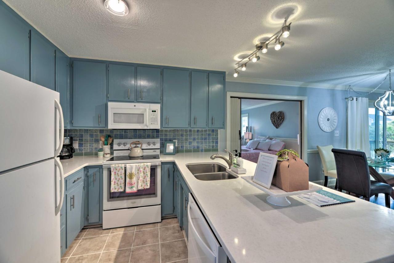 Bright Emerald Isle Condo With Private Beach Access! Экстерьер фото